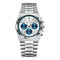 Silver White Blue